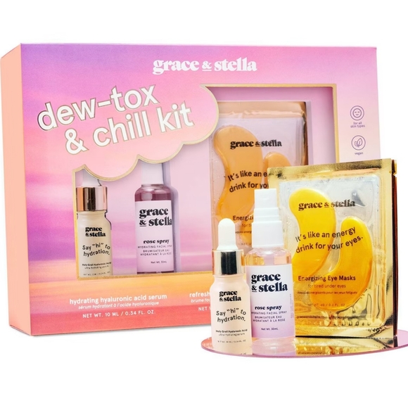 grace & stella Other - Grace & Stella Dew-tox & Glow Gift Set NWT